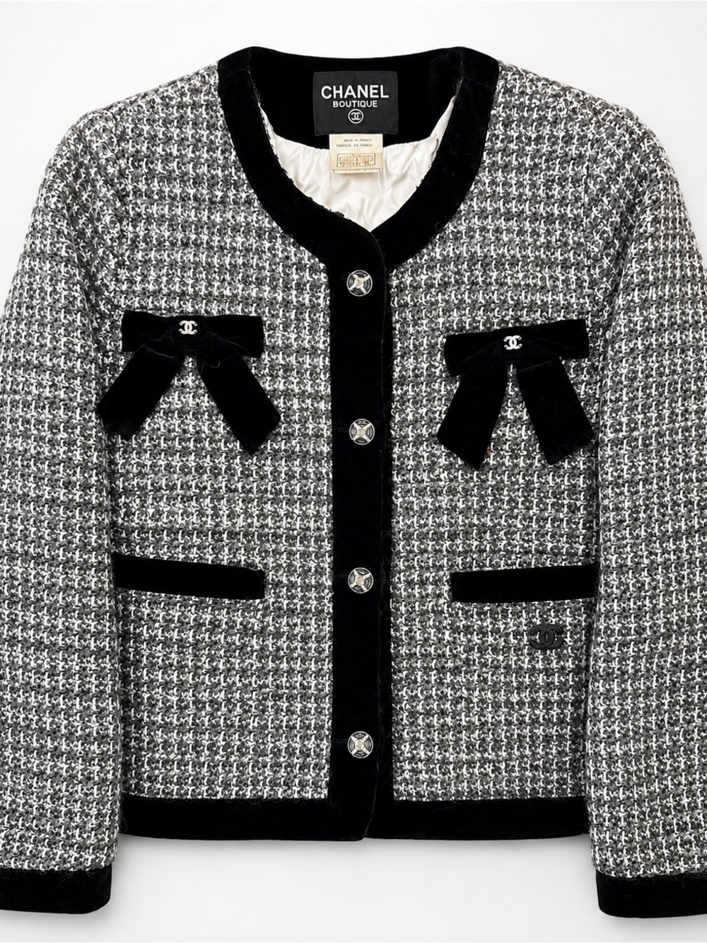 Chanel Boutique Tweed Jacket